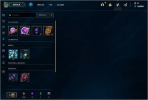 Conta Level 40 Sem Email Confirmado com 56K de Essência Azul - League of Legends LOL