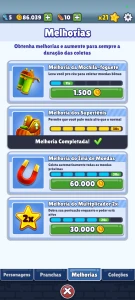 Vende-se conta subway surf