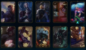 Black Alistar/PAX - Nome de Champ - A Mais Rara Disponível - League of Legends LOL