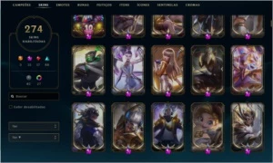 Conta LOL Ex Chall/GM Com PAX TF - League of Legends