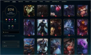 Conta LOL Ex Chall/GM Com PAX TF - League of Legends