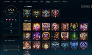 Conta LOL Ex Chall/GM Com PAX TF - League of Legends