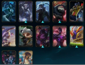 Conta LOL emerald 3 lvl 112 41 skins - League of Legends