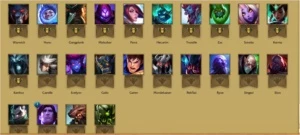 CONTA PLATINA S6 , ATUAL OURO4 / 113 CHAMP / 76 SKINS - League of Legends LOL