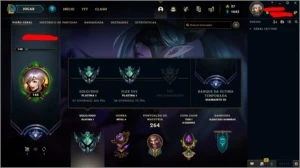 CONTA MMR D1 - League of Legends LOL