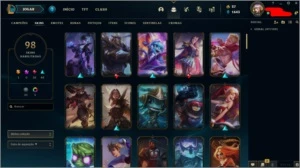CONTA MMR D1 - League of Legends LOL