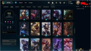 CONTA MMR D1 - League of Legends LOL