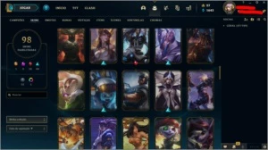CONTA MMR D1 - League of Legends LOL