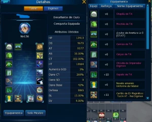 Conta server La alpha - Digimon Masters Online DMO