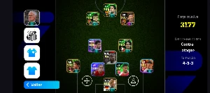 Conta De Efootball Com Trio Msn Barata Pra Sair Logo  - eFootball PES