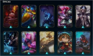 CONTA LEAGUE OF LEGENDS / Platina 3 / 148 Campeões LOL