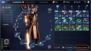 Conta Mir4 SA53 Lv 60 68k PP