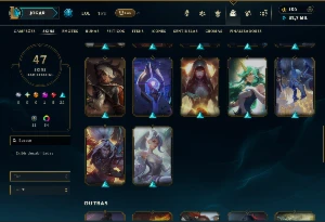 Ouro 2 com TODOS os Champs e 47 Skins ( JG / ADC ) - League of Legends LOL