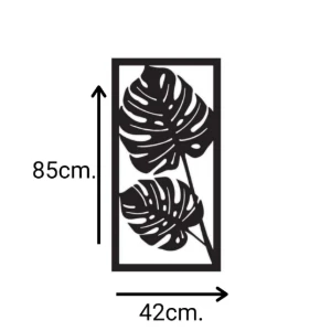 Quadro Decorativo Folha Costela de Adão mdf 3mm - Artesanato e Personalizados
