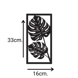 Quadro Decorativo Folha Costela de Adão mdf 3mm - Artesanato e Personalizados