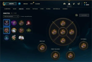SMURF DIAMANTE 4 COM O WINRATE ALTO! - League of Legends LOL