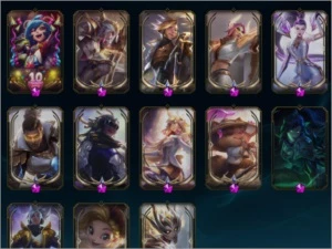 Conta Platina :425 skins (13 miticas) + TODOS OS ETERNOS RP - League of Legends LOL