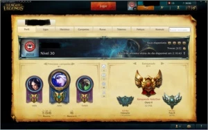 Conta Gold, 50 champs, 2 pag de runa.. MMR bom.. - League of Legends LOL