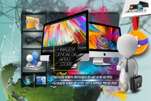 Instalação Formatação Remota iMac, MacBook M1, M2 INTEL - Softwares e Licenças