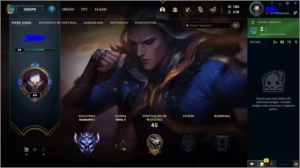 CONTA D1 LOL - League of Legends