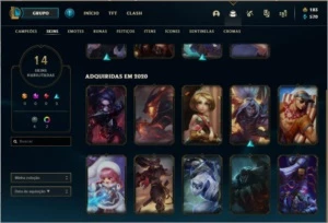CONTA D1 LOL - League of Legends