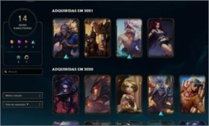 CONTA D1 LOL - League of Legends