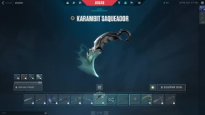 Valorant, Platina 2, 66 Skins, pacote do caos e saqueador