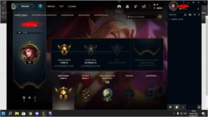 SMURF LVL 34 GOLD 2, 12 FRAG SKINS, 24 CHAMPS, FULL DADOS - League of Legends LOL