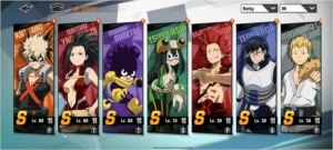 Conta My hero academia strongest hero - Outros