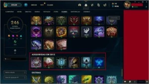 VENDO CONTA LEAGUE OF LEGENDS LV 171, 408 SKINS, GOLD 3 SOLO LOL