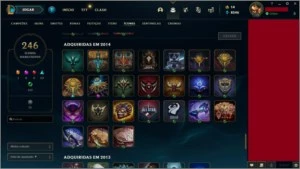 VENDO CONTA LEAGUE OF LEGENDS LV 171, 408 SKINS, GOLD 3 SOLO LOL