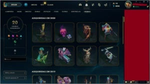 VENDO CONTA LEAGUE OF LEGENDS LV 171, 408 SKINS, GOLD 3 SOLO LOL