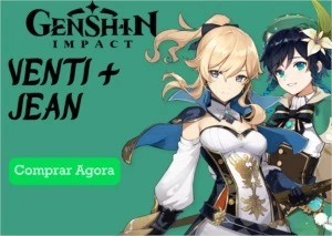 Genshin Impact Conta com Venti+Jean Ar32