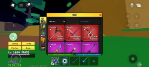 Conta de blox fruits, itens mítico e frutas mítica. - Roblox