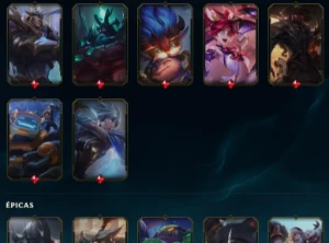 Conta full acesso lol ex challenger e valorant ex imortal.