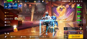 Conta básica com angelical azul - Free Fire