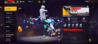 Conta básica com angelical azul - Free Fire