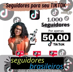 Seguidores tiktok BR - Redes Sociais