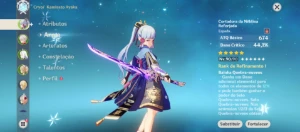 CONTA GENSHIN AR57 / 9x5★ / Ayaka + Bis / Shenhe, Kazuha+ - Genshin Impact