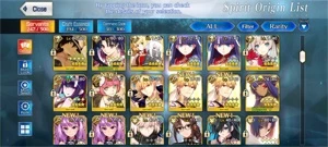 Fate Grand Order NA 16 SSR Quad Sup