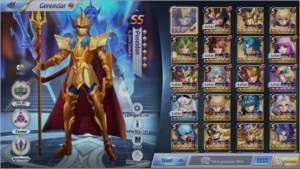 SAINT SEIYA A11 LV.60 - 830 GEMAS INVOCAÇÃO - Saint Seiya Awakening SSA