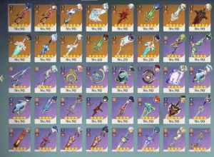 Conta AR 60 - Full endgame - RAIDEN C3 / KAZUHA C1/ HUTAO C1 - Genshin Impact