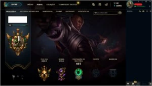 Conta lvl 145 - TODOS champ - gIV - 67 skins - +55kEA - League of Legends LOL
