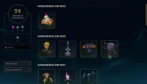 conta league of legends LOL