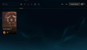 conta league of legends LOL
