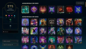 conta league of legends LOL