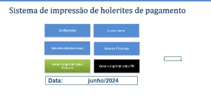 Planilhas para Holerite + Mini Sistema Holerite (EXCEL) - Outros