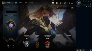 conta - League of Legends LOL