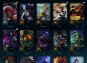 conta - League of Legends LOL