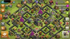 CV 9 recém nível 89 - Clash of Clans